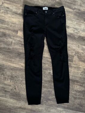 PAIGE Black Verdugo Ultra Skinny Jeans
